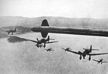 Ju 87s at sea