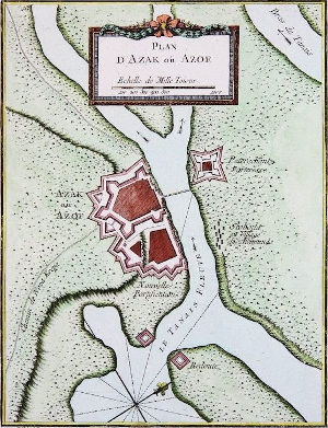 Azov Fortress circa 1764