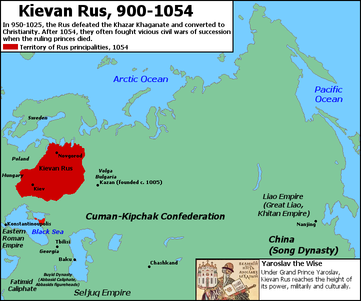 Kievan Rus, 900-1054