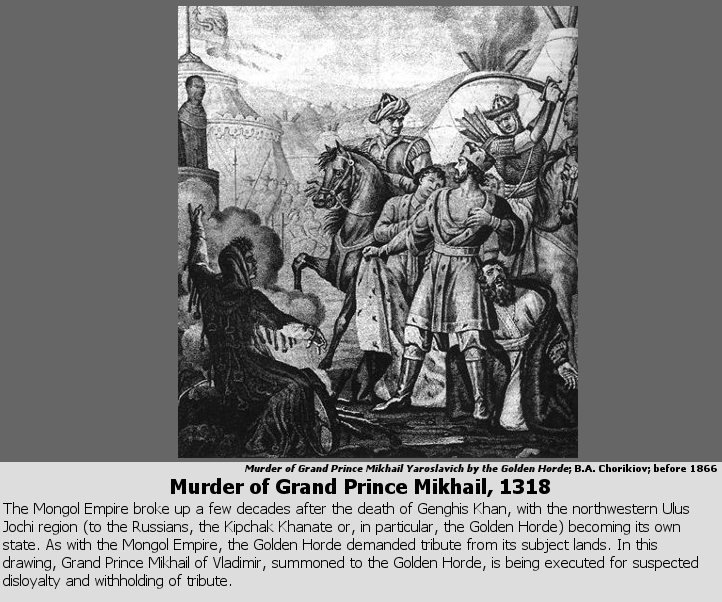 Murder of Grand Prince Mikhail, 1318