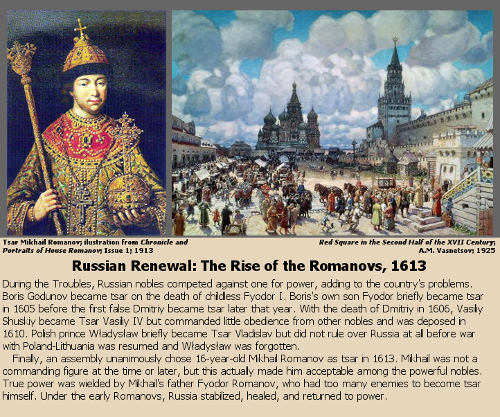 Russian Renewal: The Rise of the Romanovs, 1613