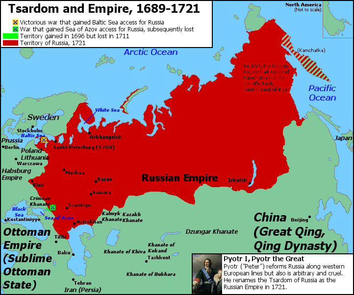 Tsardom into Empire, 1689-1721